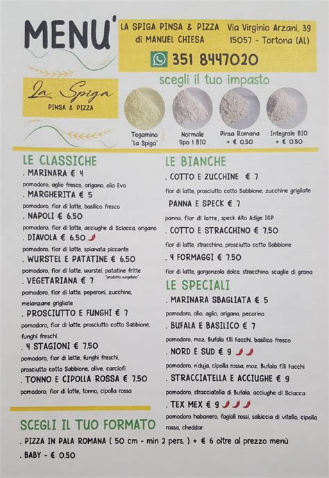 pizzerie tortona|La Spiga